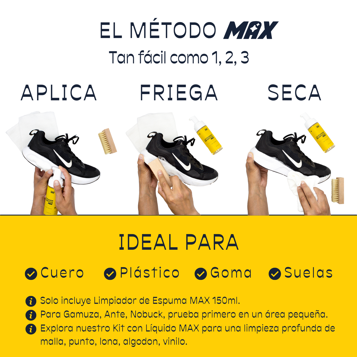 Limpiador de Espuma MAX (150ml)