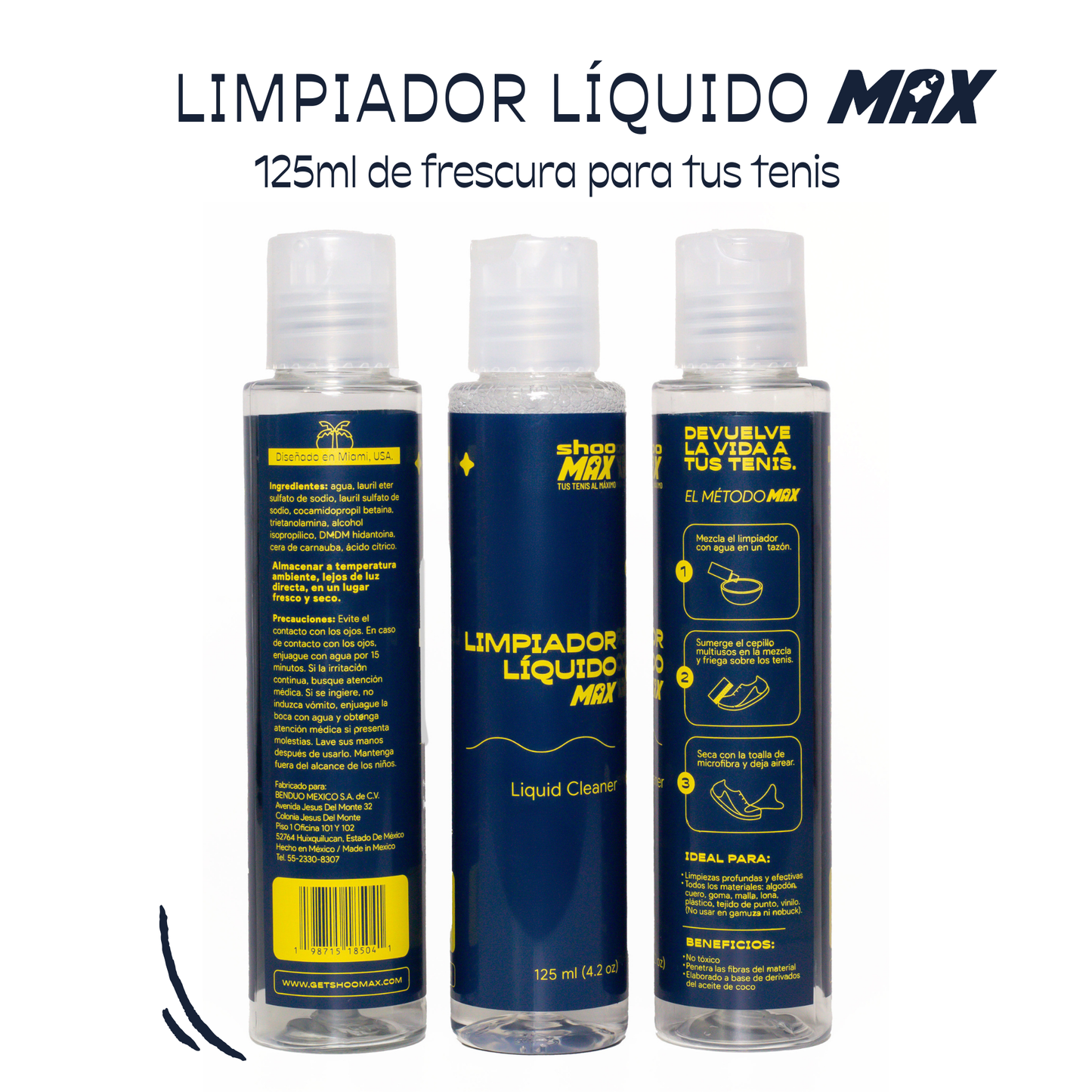 Limpiador Líquido MAX (125ml)